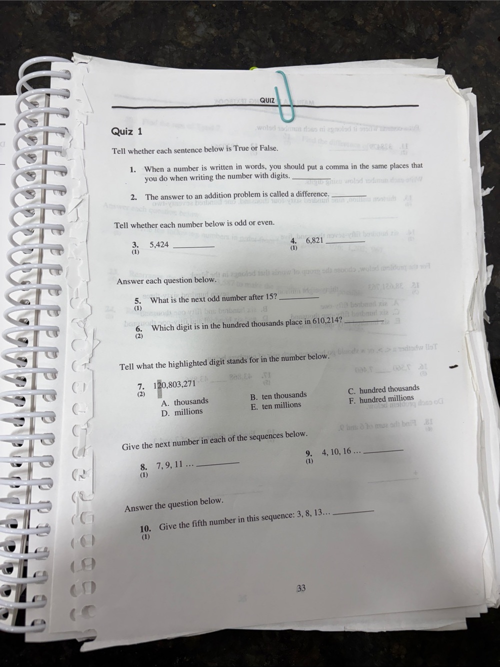 Teaching Textbooks Math 5 Set - Picture 4 of 10